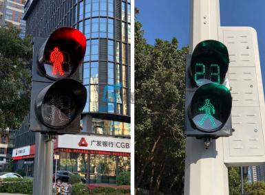 深圳市红荔路交通信号项目