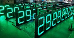 1200×1000mm超大字段倒计时显示器老化
