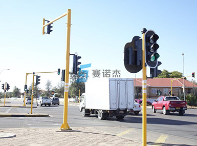 非洲博茨瓦纳120个路口交通信号灯项目
