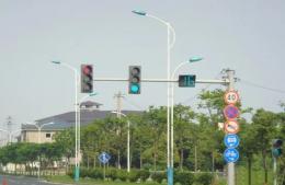 交通信号灯遇到红灯亮时车辆应当停放的位置