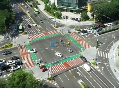 西安市主干路（咸宁路、明光路）微改造